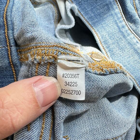 Spanx Straight Leg Jeans Light Wash LT or Large Tall - Picture 8 of 13